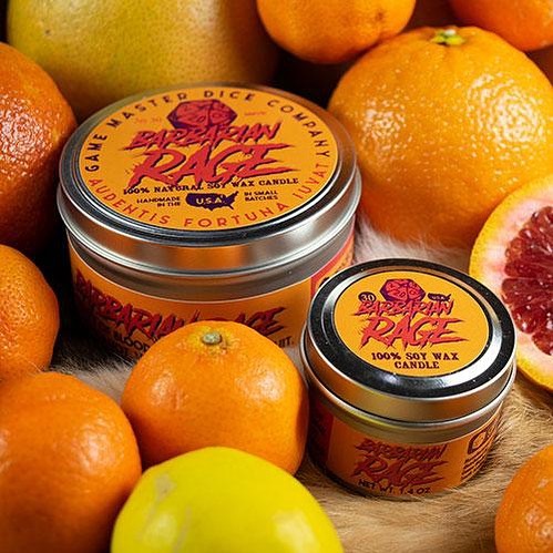 Barbarian Rage Gaming Candle - 2oz